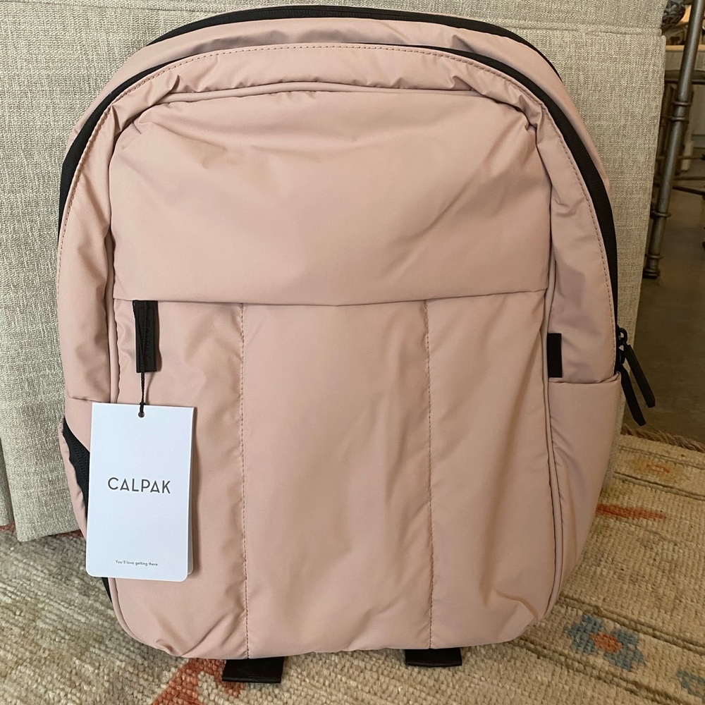 CALPAK Luka Backpack in Rose Quartz, NWT